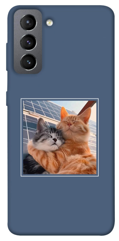 Чехол itsPrint Кошачья нежность для Samsung Galaxy S21 FE, животные, купить оптом с доставкой
