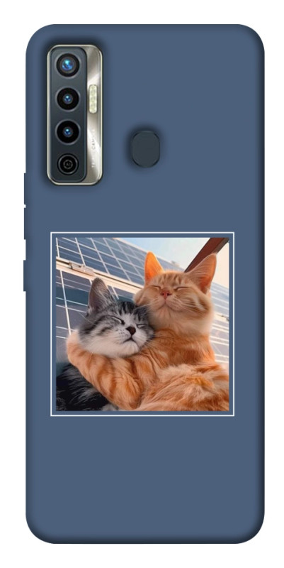 Чехол itsPrint Кошачья нежность для TECNO Camon 17 Pro, животные, купить оптом с доставкой