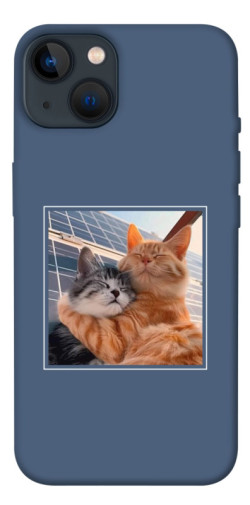 Чехол itsPrint Кошачья нежность для Apple iPhone 13 (6.1")