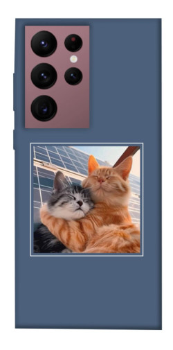 Чехол itsPrint Кошачья нежность для Samsung Galaxy S22 Ultra