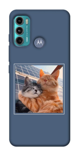 Чехол itsPrint Кошачья нежность для Motorola Moto G60