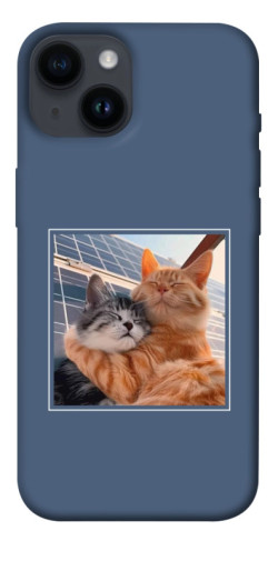 Чехол itsPrint Кошачья нежность для Apple iPhone 14 (6.1")