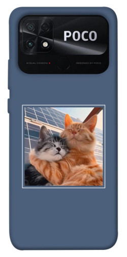 Чехол itsPrint Кошачья нежность для Xiaomi Poco C40