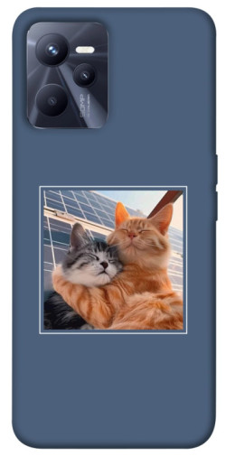 Чехол itsPrint Кошачья нежность для Realme C35