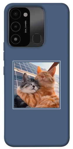 Чехол itsPrint Кошачья нежность для Tecno Spark Go 2022 (KG5m)