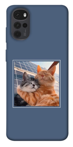 Чехол itsPrint Кошачья нежность для Motorola Moto G22