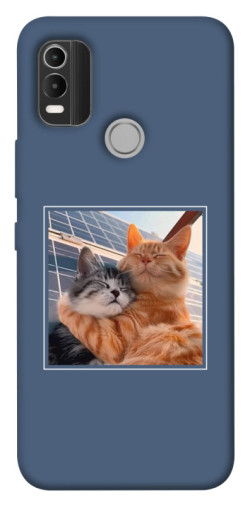 Чехол itsPrint Кошачья нежность для Nokia C21 Plus