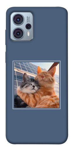 Чехол itsPrint Кошачья нежность для Motorola Moto G23