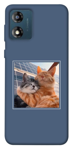 Чехол itsPrint Кошачья нежность для Motorola Moto E13