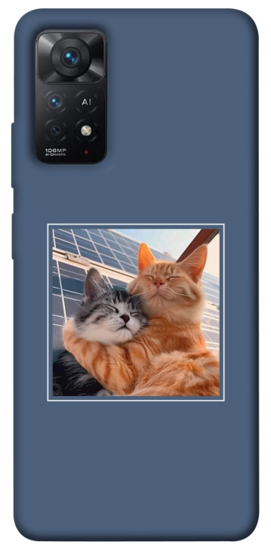 Чохол itsPrint Котяча ніжність для Xiaomi Redmi Note 11 Pro 4G/5G, тварини, купити оптом з доставкою
