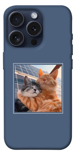 Чехол itsPrint Кошачья нежность для Apple iPhone 15 Pro (6.1")