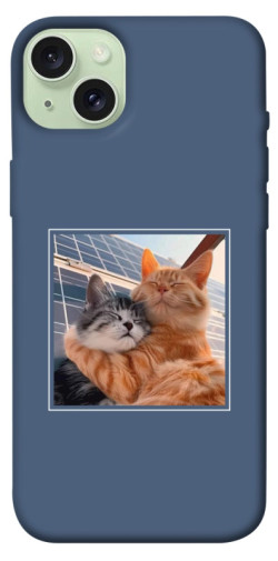 Чехол itsPrint Кошачья нежность для Apple iPhone 15 Plus (6.7")