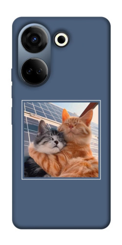 Чехол itsPrint Кошачья нежность для TECNO Camon 20 Pro (CK7n)