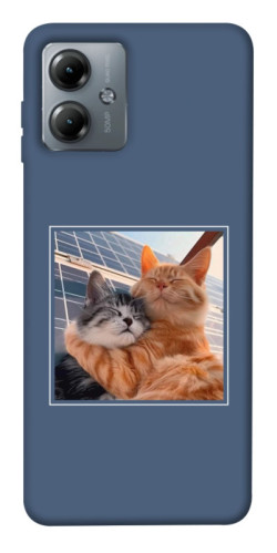 Чехол itsPrint Кошачья нежность для Motorola Moto G14