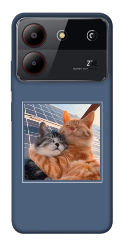Чехол itsPrint Кошачья нежность для ZTE Blade A54 4G