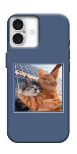 Чехол itsPrint Кошачья нежность для Apple iPhone 16 (6.1")