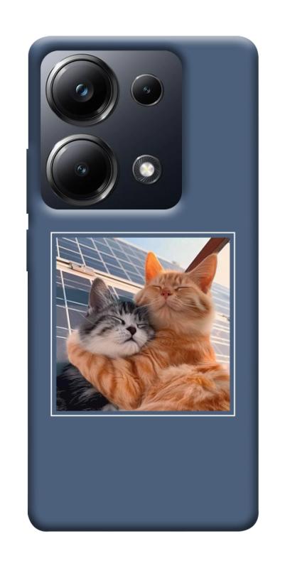 Чехол itsPrint Кошачья нежность для Xiaomi Redmi 13 4G / Poco M6 4G, животные, купить оптом с доставкой