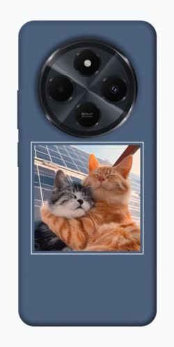 Чехол itsPrint Кошачья нежность для Xiaomi Redmi 14C / Poco C75