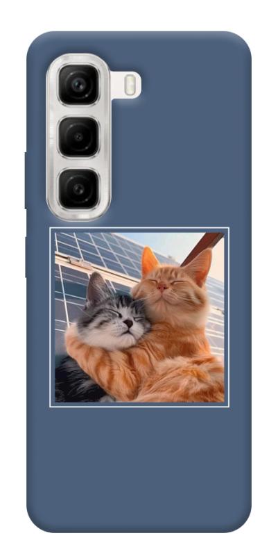 Чехол itsPrint Кошачья нежность для Infinix Hot 50 4G, животные, купить оптом с доставкой