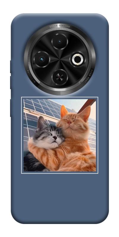 Чохол itsPrint Котяча ніжність для TECNO Spark 30C, тварини, купити оптом з доставкою
