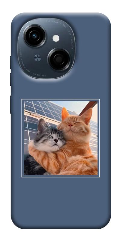 Чехол itsPrint Кошачья нежность для TECNO Spark Go 1, животные, купить оптом с доставкой