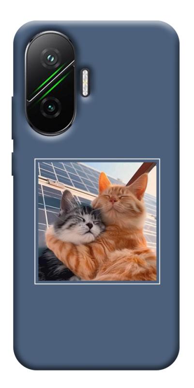 Чехол itsPrint Кошачья нежность для Xiaomi Poco F7, животные, купить оптом с доставкой