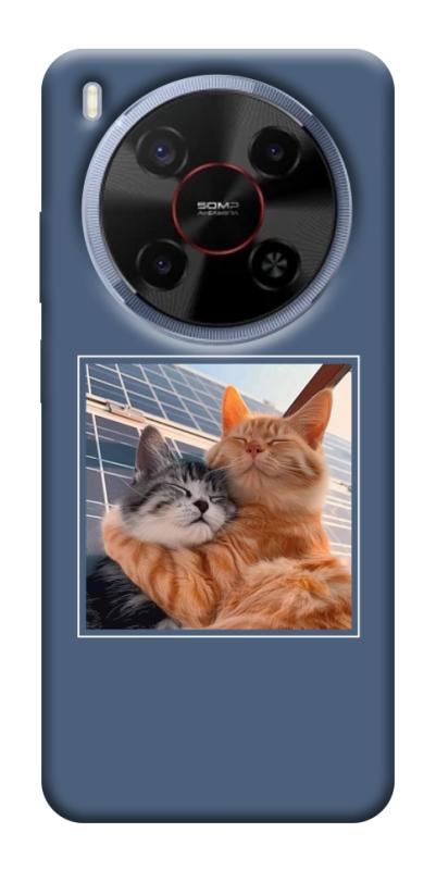 Чехол itsPrint Кошачья нежность для ZTE Nubia V70 Max, животные, купить оптом с доставкой