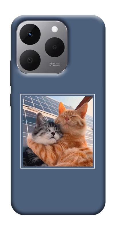 Чехол itsPrint Кошачья нежность для Realme 15T, животные, купить оптом с доставкой