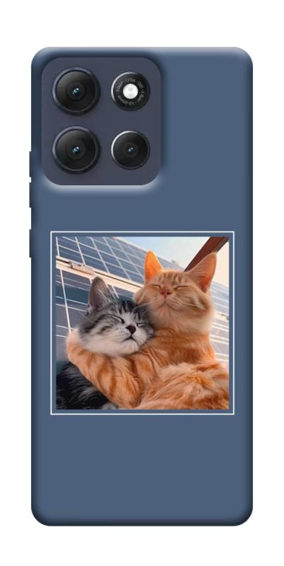 Чехол itsPrint Кошачья нежность для Motorola Moto G86 Power, животные, купить оптом с доставкой