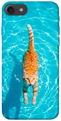Чехол itsPrint Cat swimming для Apple iPhone 7 / 8 (4.7")