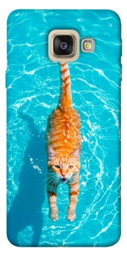 Чехол itsPrint Cat swimming для Samsung A520 Galaxy A5 (2017)