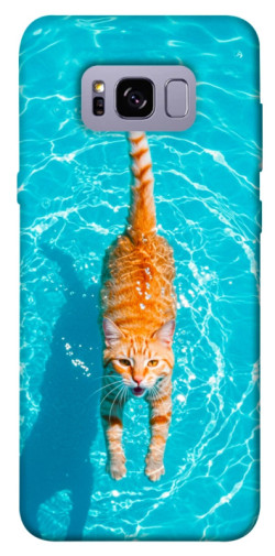 Чехол itsPrint Cat swimming для Samsung G955 Galaxy S8 Plus