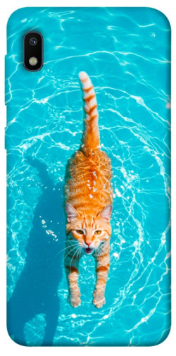 Чохол itsPrint Cat swimming для Samsung Galaxy A10 (A105F)