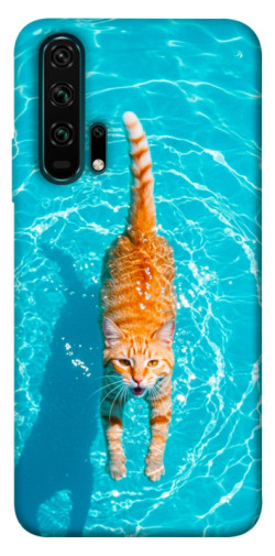Чохол itsPrint Cat swimming для Huawei Honor 20 Pro