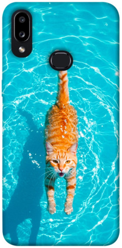 Чехол itsPrint Cat swimming для Samsung Galaxy A10s