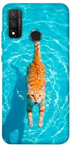 Чохол itsPrint Cat swimming для Huawei P Smart (2020)