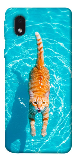 Чехол itsPrint Cat swimming для Samsung Galaxy M01 Core / A01 Core