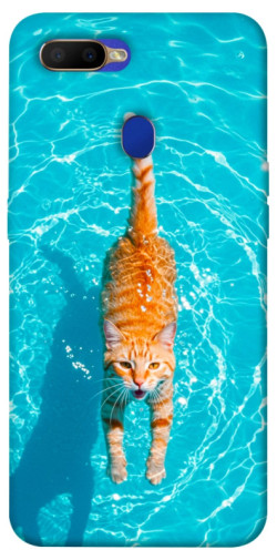 Чехол itsPrint Cat swimming для Oppo A5s / Oppo A12