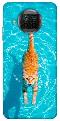 Чехол itsPrint Cat swimming для Xiaomi Mi 10T Lite / Redmi Note 9 Pro 5G