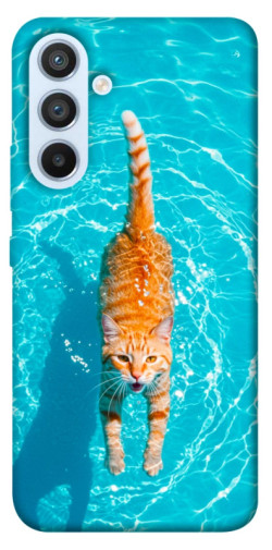Чехол itsPrint Cat swimming для Samsung Galaxy A54 5G