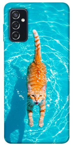 Чехол itsPrint Cat swimming для Samsung Galaxy M52