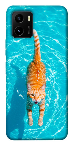 Чехол itsPrint Cat swimming для Vivo Y15s
