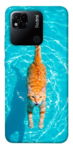 Чехол itsPrint Cat swimming для Xiaomi Redmi 10A