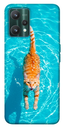 Чехол itsPrint Cat swimming для Realme 9 Pro