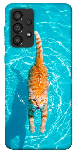Чехол itsPrint Cat swimming для Samsung Galaxy A33 5G