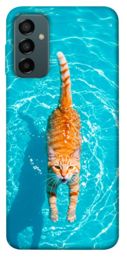 Чехол itsPrint Cat swimming для Samsung Galaxy M23 5G