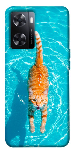 Чехол itsPrint Cat swimming для OnePlus Nord N20 SE