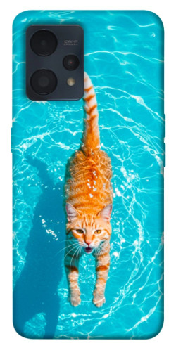 Чехол itsPrint Cat swimming для Realme 9 4G / 9 Pro+