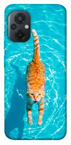 Чехол itsPrint Cat swimming для Xiaomi Poco M5