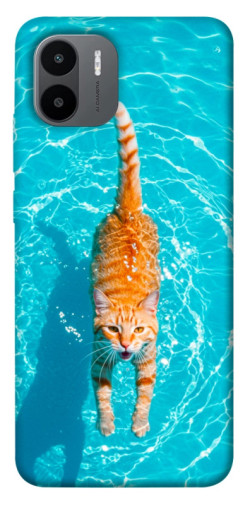 Чехол itsPrint Cat swimming для Xiaomi Redmi A1+ / A2+